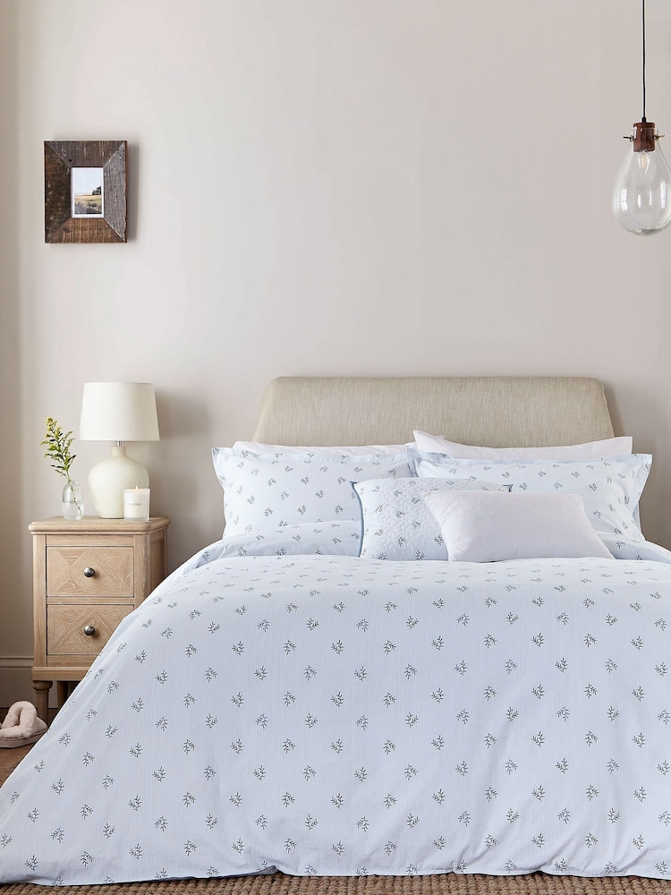 Murmur Ballintoy Blue Thalia Duvet Cover and Pillowcase Set - Image 1 of 6