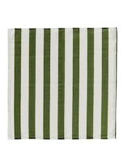 Burleigh X Bedeck Of Belfast Green Hibiscus Napkins Pack of 4 - Image 2 of 4