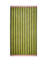 Land & Shore Multi Grass Stripe Towel - Image 2 of 2
