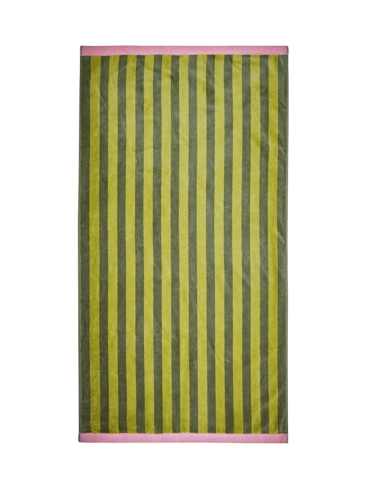 Land & Shore Multi Grass Stripe Towel - Image 2 of 2
