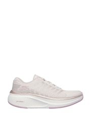 Skechers Cream GO RUN Elevate 2.0 Trainers - Image 1 of 2