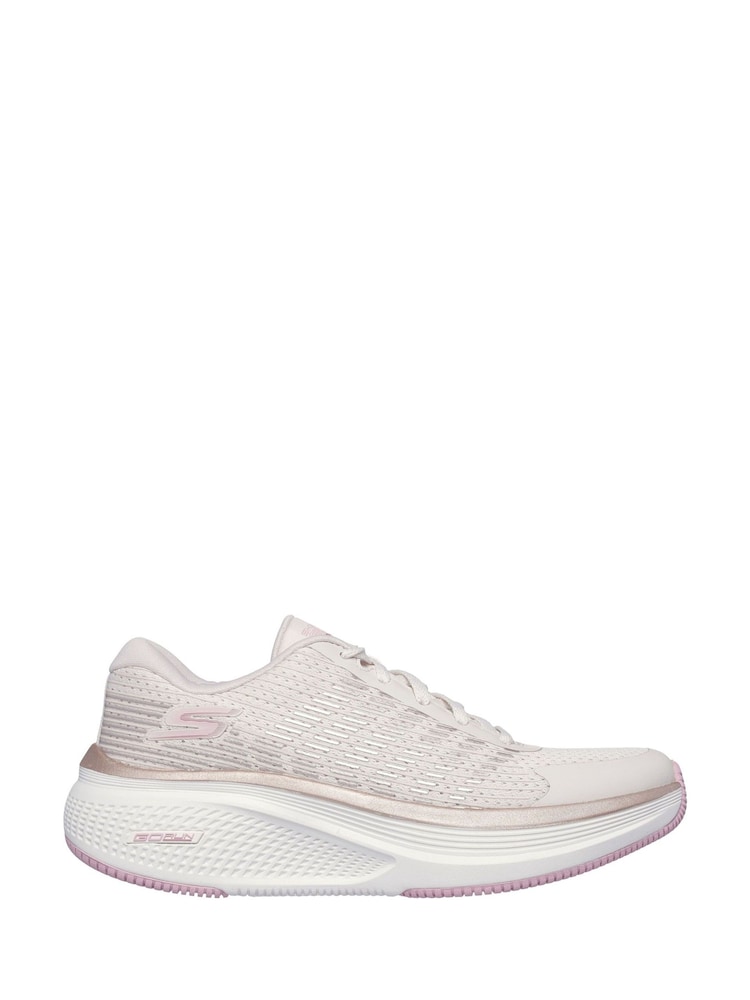 Skechers Cream GO RUN Elevate 2.0 Trainers - Image 1 of 2