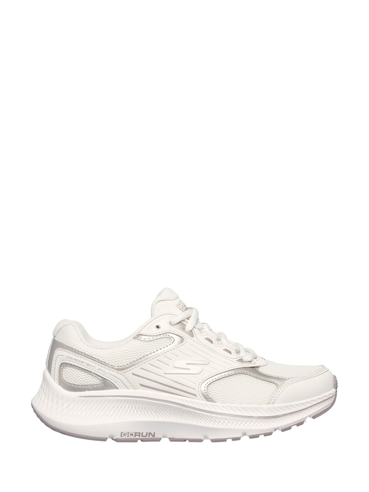 Skechers Cream Go Run Consistent 2.0 Fast Pace Trainers - Image 1 of 2