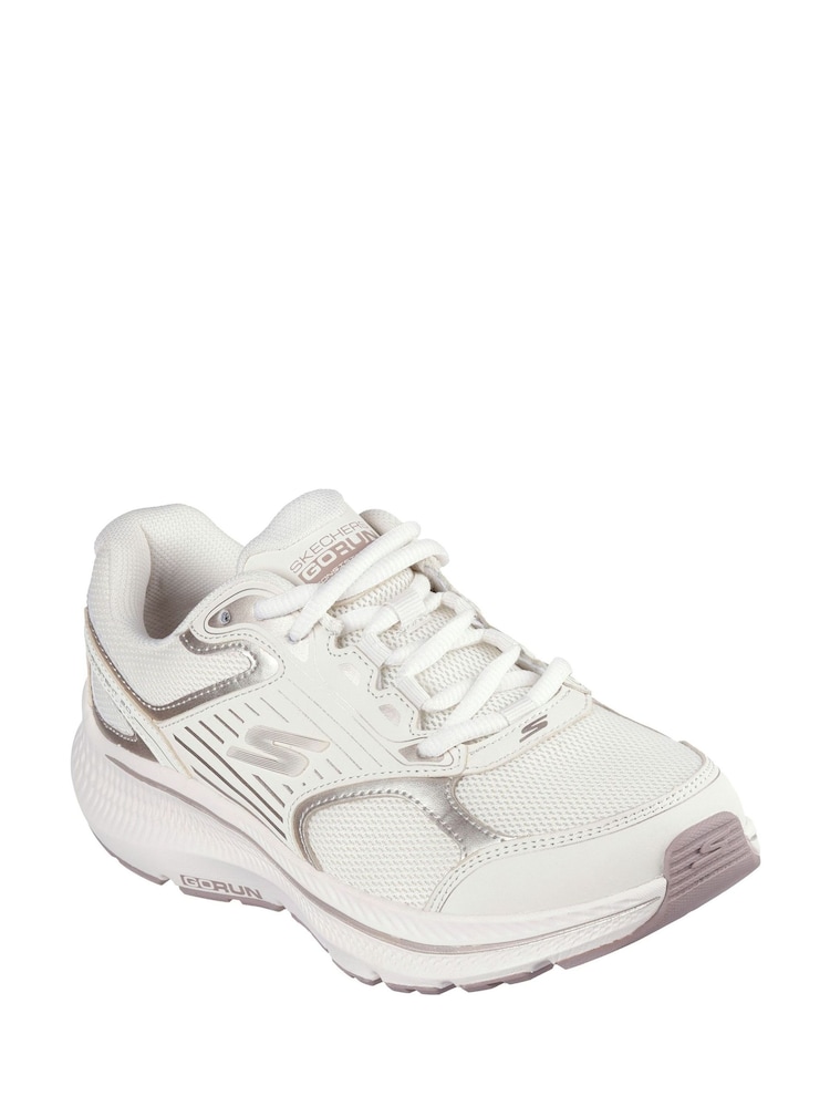 Skechers Cream Go Run Consistent 2.0 Fast Pace Trainers - Image 2 of 2