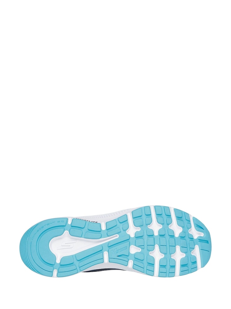 Skechers Blue Chrome Go Run Consistent 2.0 Fast Pace Trainers - Image 3 of 3