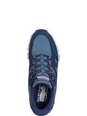 Skechers Blue Slip ins Hillcrest Kamalino Hiker Trainers - Image 3 of 4