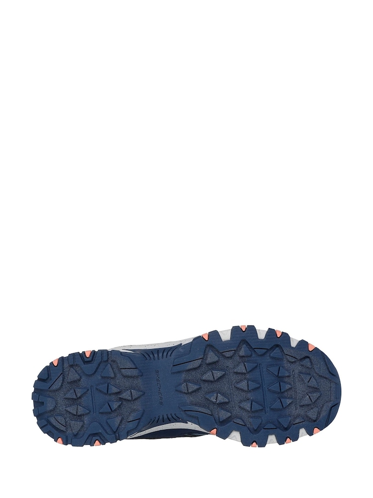 Skechers Blue Slip ins Hillcrest Kamalino Hiker Trainers - Image 4 of 4