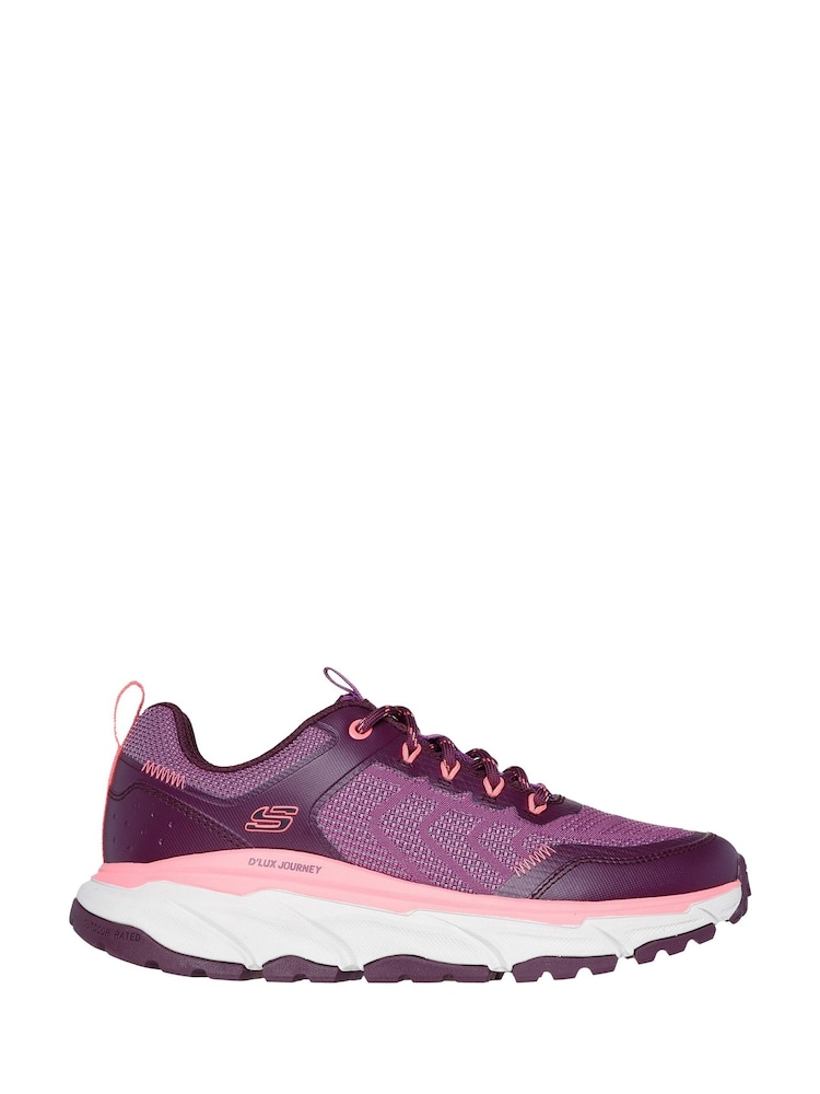 Skechers Purple D'Lux Journey Marigold Trail Trainer - Image 1 of 3