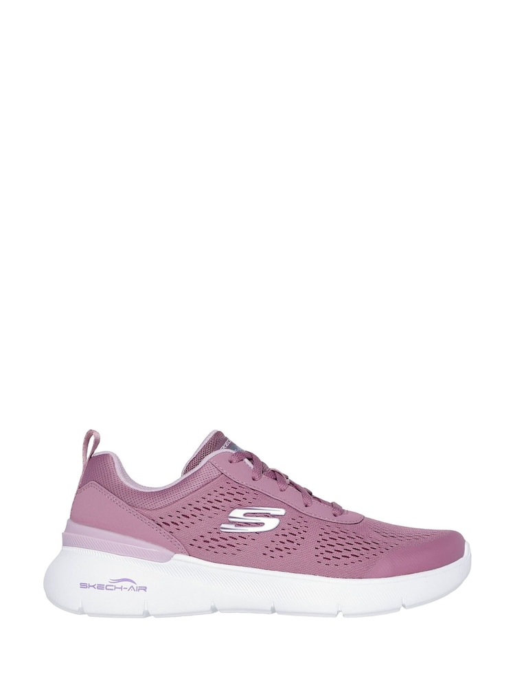 Lila - Skechers Skech Air Dynamight 2.0 New Heights Shoes - Bild 2 von 2 Lila - Skechers Skech Air Dynamight 2.0 New Heights Shoes - Bild 2 von 2