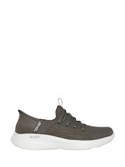 Gris - Skechers Relaxed Fit Sport Slip In Shoes - Imagen 1 de 2