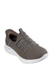 Gris - Skechers Relaxed Fit Sport Slip In Shoes - Imagen 2 de 2