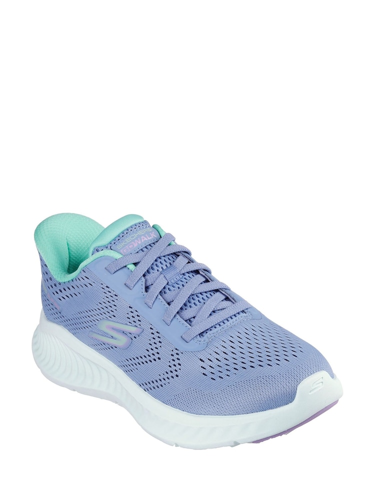 Skechers Blue Go Walk Now Khloe Trainers - Image 2 of 2
