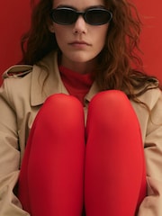 Mango Brown Belted Trench Coat - Image 3 of 7
