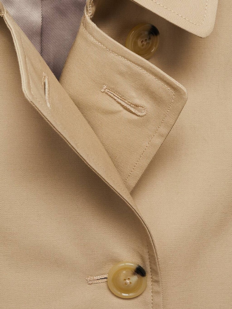 Mango Brown Belted Trench Coat - Image 7 of 7