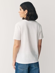 PS Paul Smith Flower Embroidery T-Shirt - Image 3 of 6
