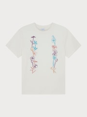 PS Paul Smith Flower Embroidery T-Shirt - Image 5 of 6
