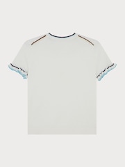 PS Paul Smith Knitted Short Sleeve Tipped T-Shirt - Image 6 of 7