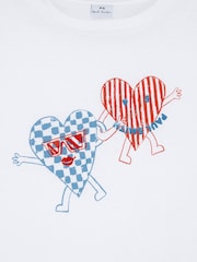 PS Paul Smith Heart Graphic T-Shirt - Image 6 of 6