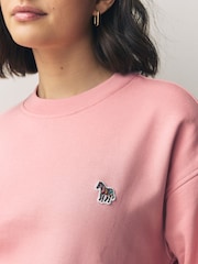 PS Paul Smith Zebra Logo Jersey Sweatshirt - Image 4 of 5