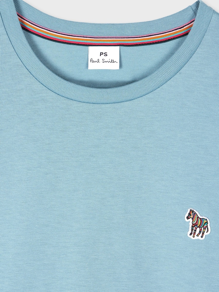 PS Paul Smith Zebra Logo Crew Neck T-Shirt - Image 6 of 6