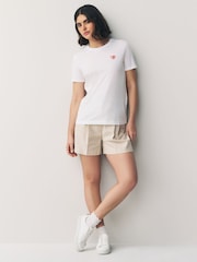 PS Paul Smith 100% Cotton Heart Graphic White T-Shirt - Image 3 of 6
