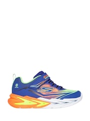 Skechers Blue Flex Glow Ultra Trainers - Image 1 of 2