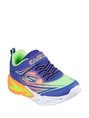 Skechers Blue Flex Glow Ultra Trainers - Image 2 of 2