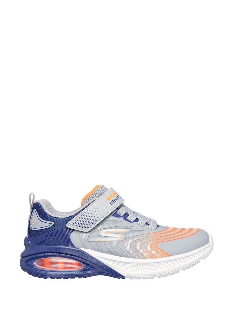 Skechers Grey Microspec Max Advance Trainers - Image 1 of 2