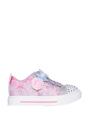 Skechers Purple Twinkle Sparks Underwater Magic Trainers - Image 1 of 2