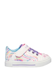 Skechers White Twinkle Sparks Whimsical Shimmer Trainers - Image 1 of 2