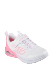 Skechers White Microspec Max Advance Fly 3.0 Trainers - Image 1 of 2