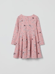 Polarn O Pyret Pink Floral Print Dress - Image 1 of 5