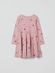 Polarn O Pyret Pink Floral Print Dress - Image 5 of 5