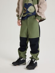 Polarn O Pyret Green Zip-Off Water Repellent Outdoor Trousers - Image 1 of 5
