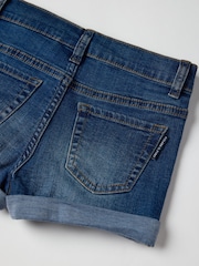 Polarn O Pyret Blue Denim Shorts - Image 5 of 5