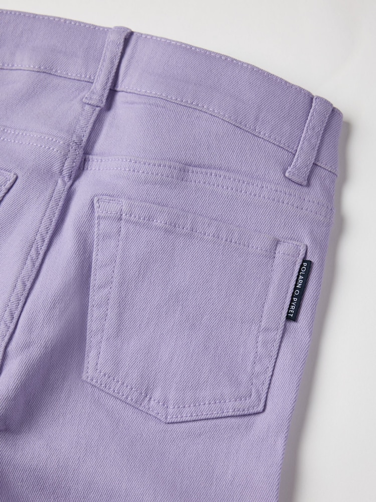 Polarn O Pyret Purple Lightweight Bootleg Jeans - Image 7 of 7