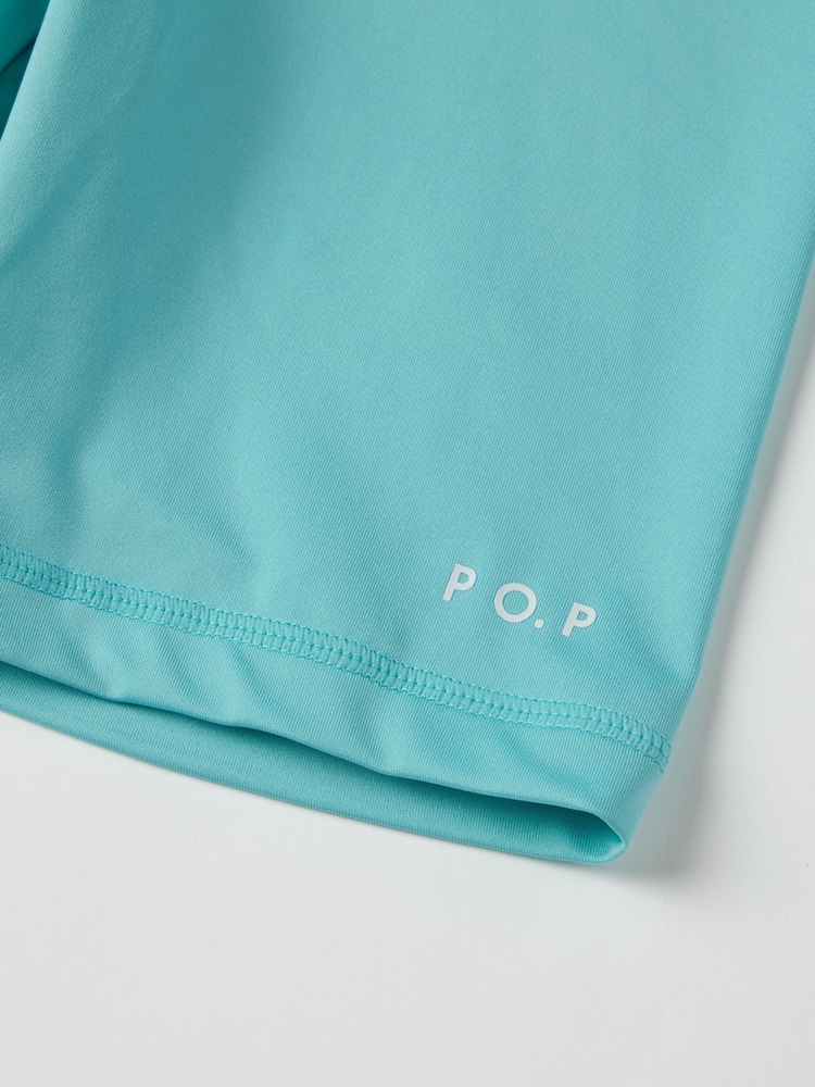 Polarn O Pyret Blue Sunsafe UV Swim Shorts - Image 3 of 3
