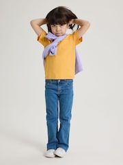Polarn O Pyret Blue Lightweight Bootleg Jeans - Image 1 of 4