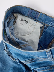 Polarn O Pyret Blue Lightweight Bootleg Jeans - Image 3 of 4