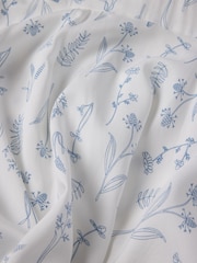 Polarn O Pyret White Short Sleeved Floral Print Dress - Image 6 of 6