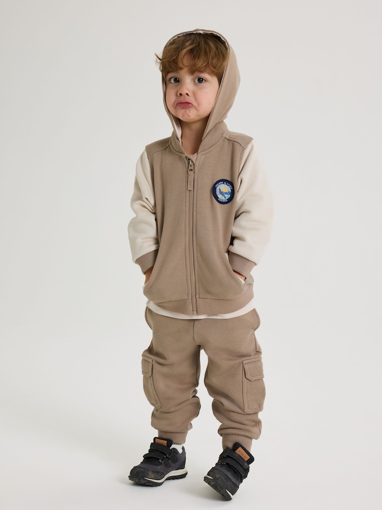 Polarn O Pyret Natural 100% Organic Cotton Hoodie - Image 1 of 6