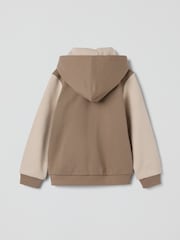 Polarn O Pyret Natural 100% Organic Cotton Hoodie - Image 3 of 6