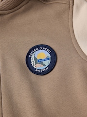 Polarn O Pyret Natural 100% Organic Cotton Hoodie - Image 6 of 6