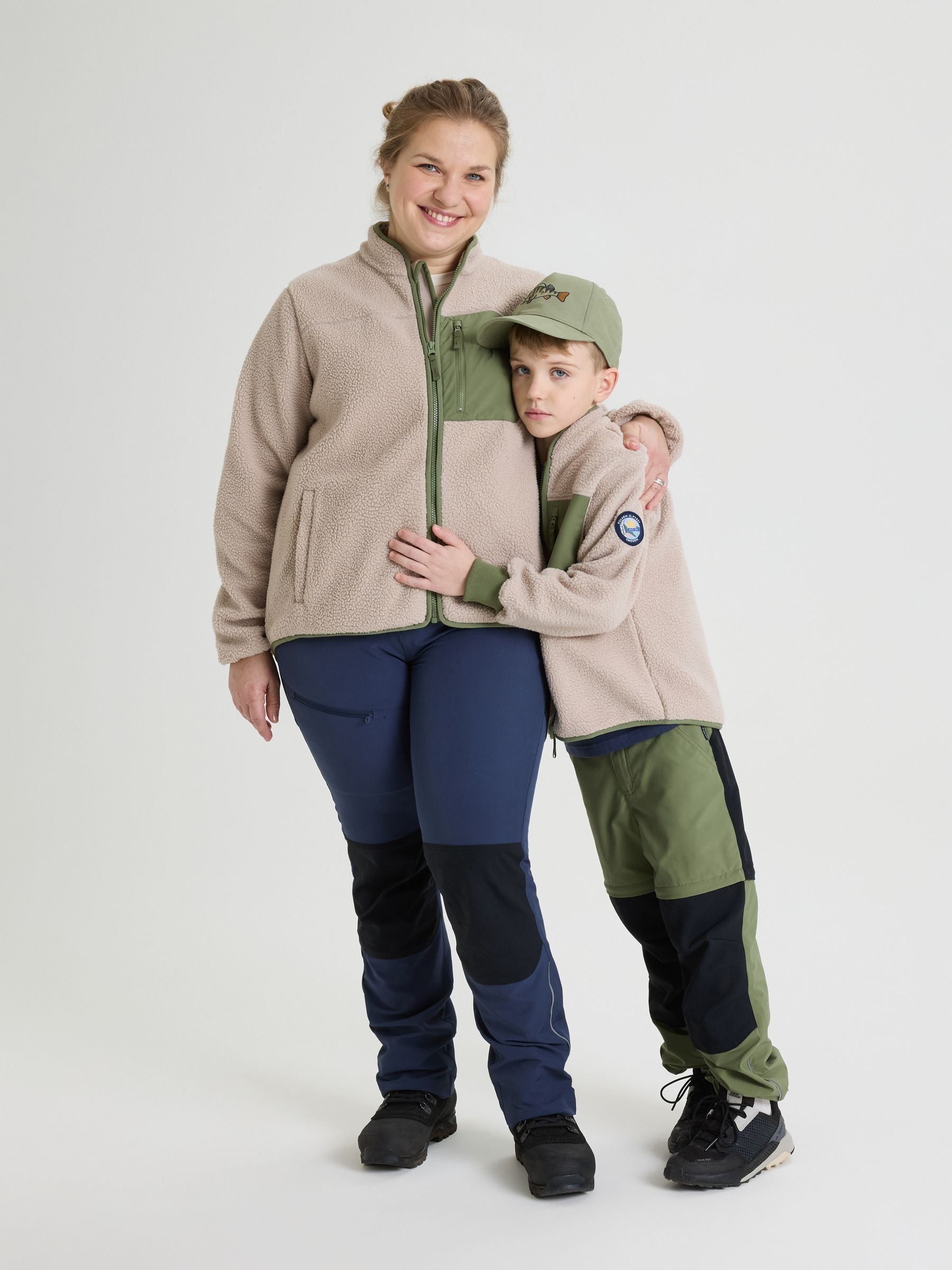 Buy Polarn O. Pyret Natural Teddy Fleece Jacket from the Next UK online ...