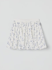 Polarn O Pyret White Floral Puff Ball Skirt - Image 3 of 5
