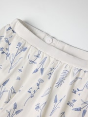 Polarn O Pyret White Floral Puff Ball Skirt - Image 4 of 5