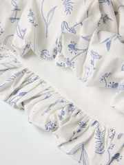 Polarn O Pyret White Floral Puff Ball Skirt - Image 5 of 5
