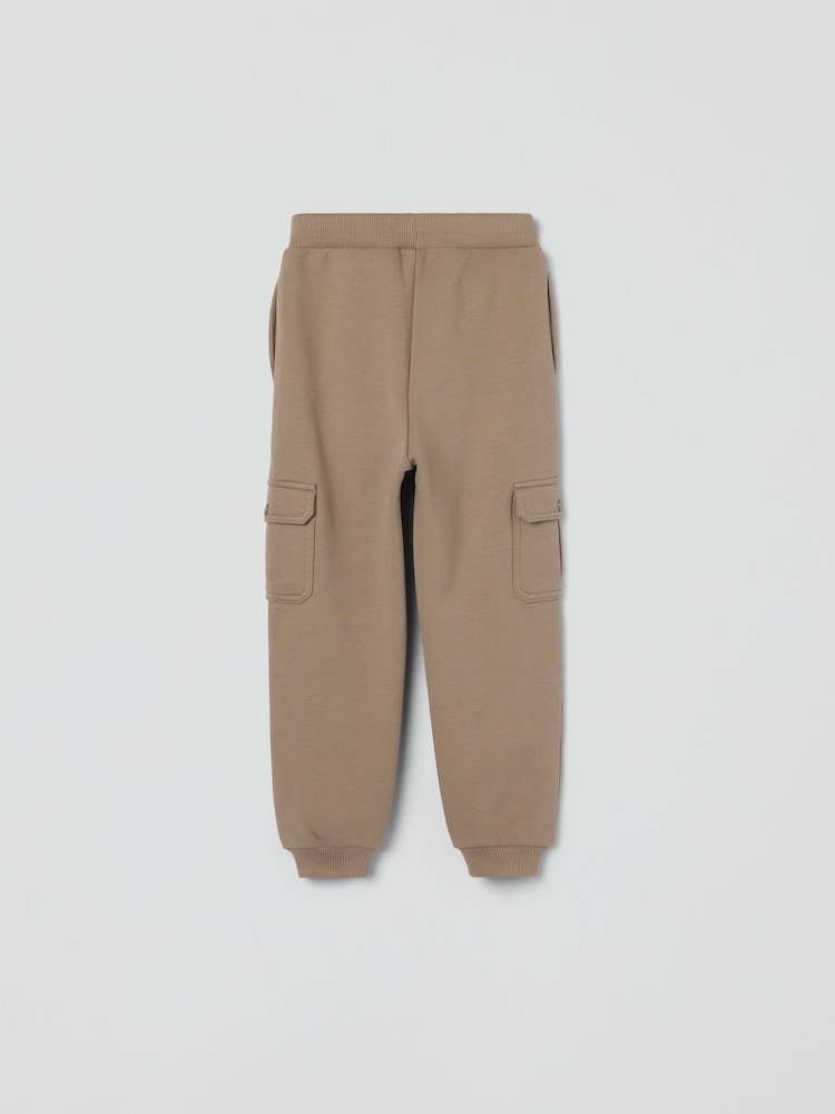 Polarn O Pyret 100% Organic Cotton Cargo Joggers - Image 4 of 6