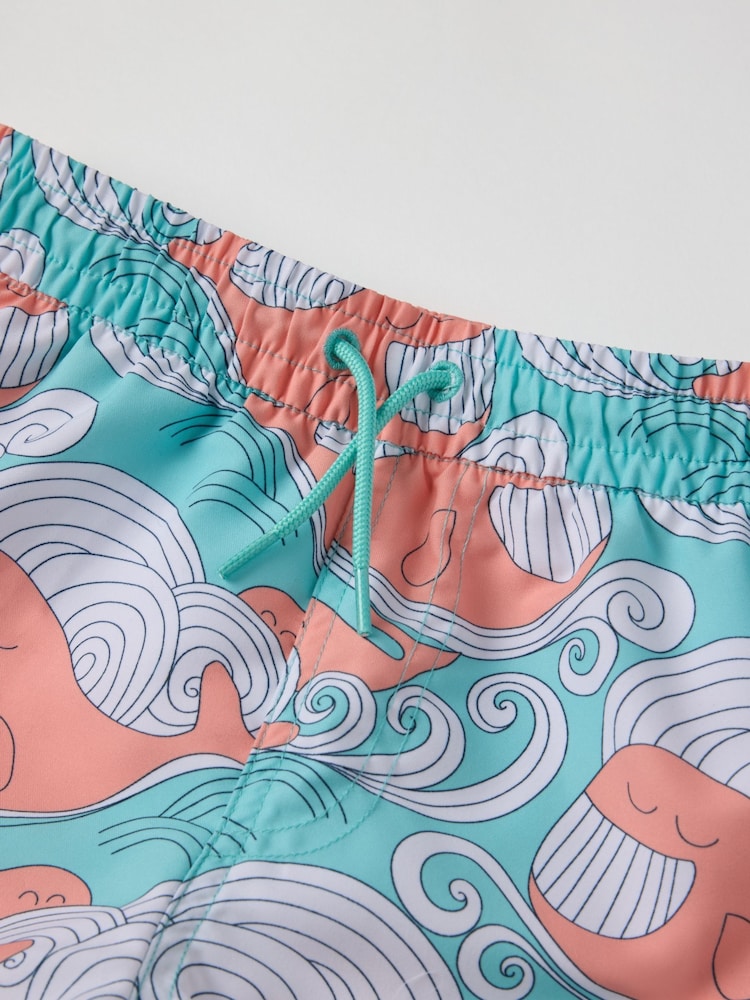 Polarn O Pyret Whale Print Swim Shorts - Image 2 of 3