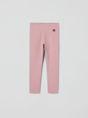 Polarn O Pyret Pink Baby Leggings - Image 1 of 3
